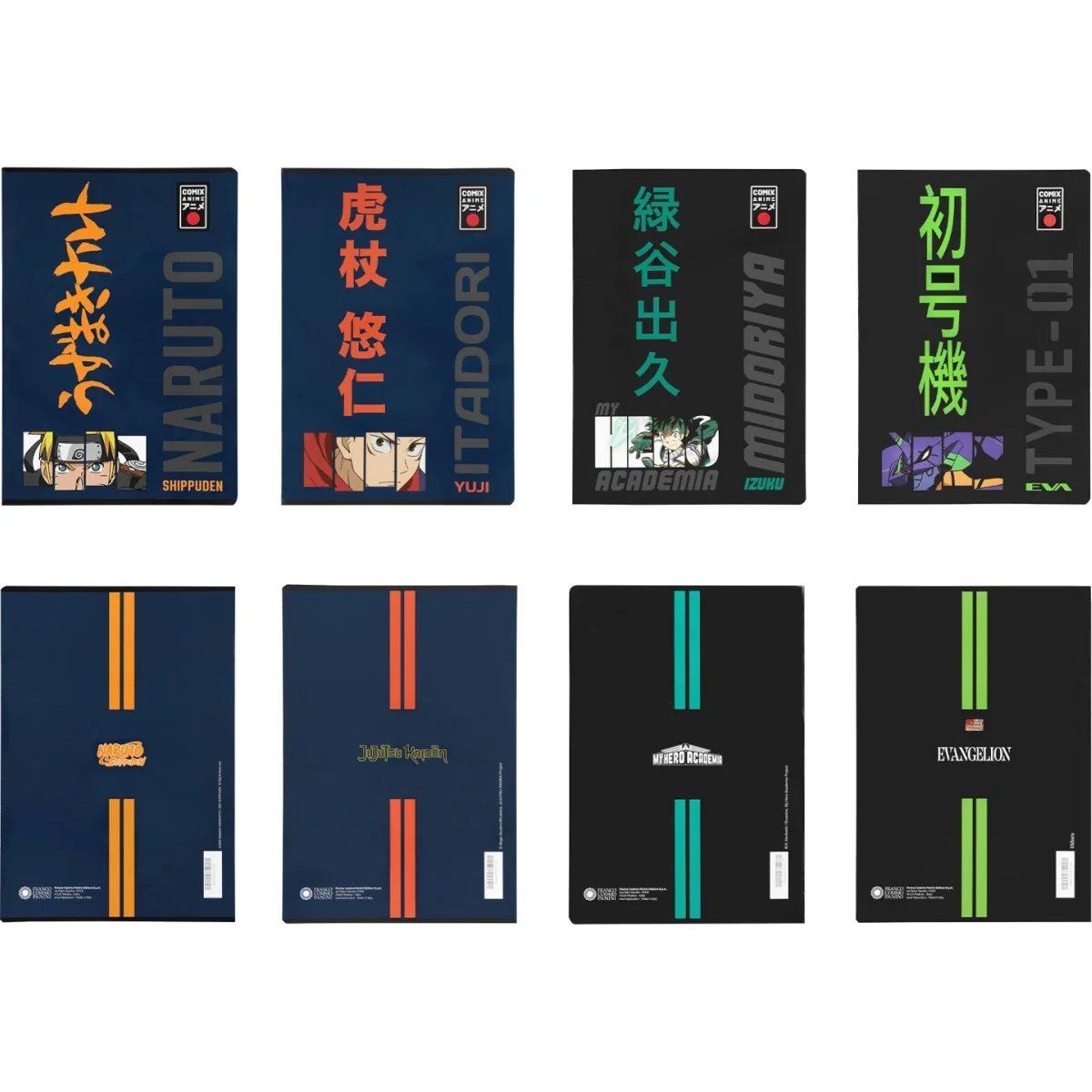 Maxi quaderno 5mm 100gr anime