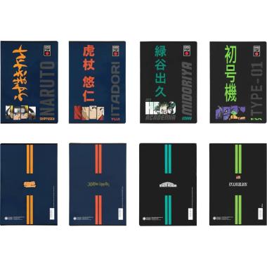 Maxi quaderno 5mm 100gr anime