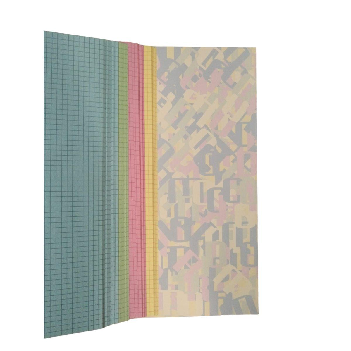 Maxi monocromo spiralato forato 100fg multicolor 1r