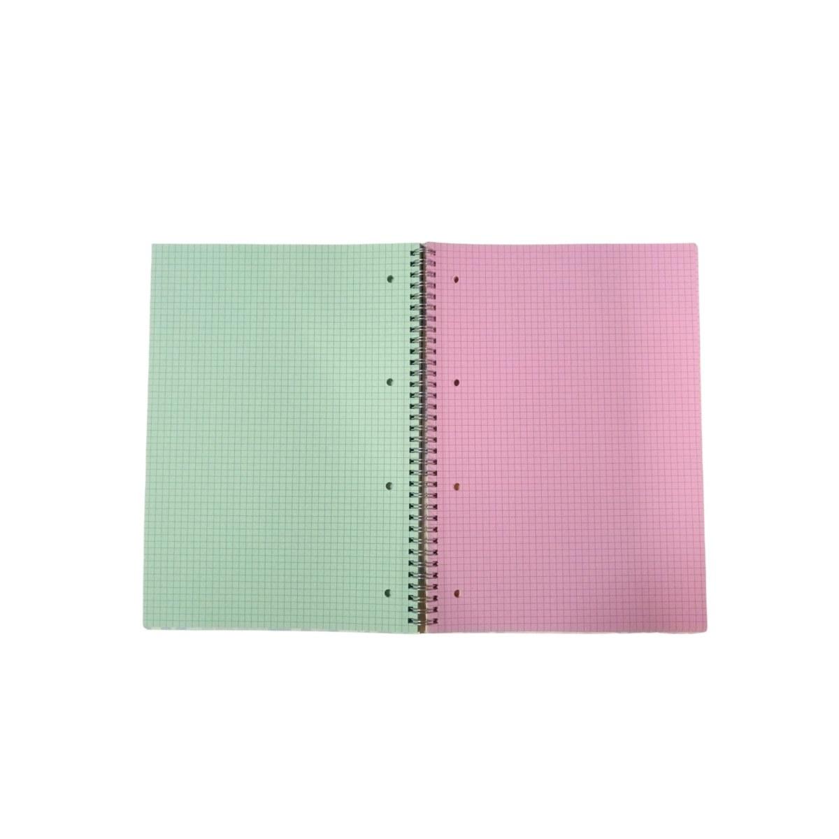 Maxi monocromo spiralato forato 100fg multicolor 1r