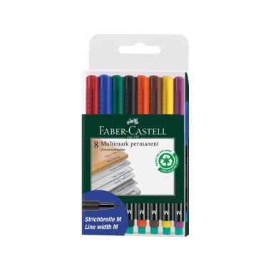 Multimark blister 8 colori p.media