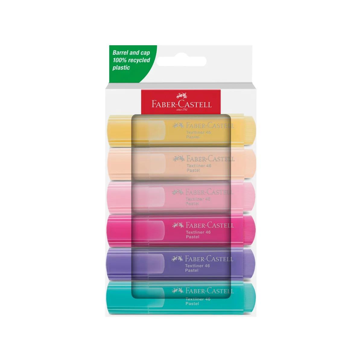 Evidenziatori textliner 46 pastel cf6