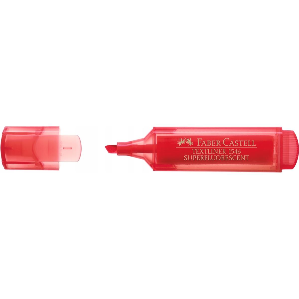 Evidenziatore textliner tl46 red cf10