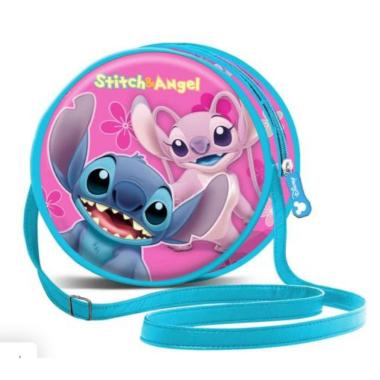 Borsetta tonda lilo e stitch 3d