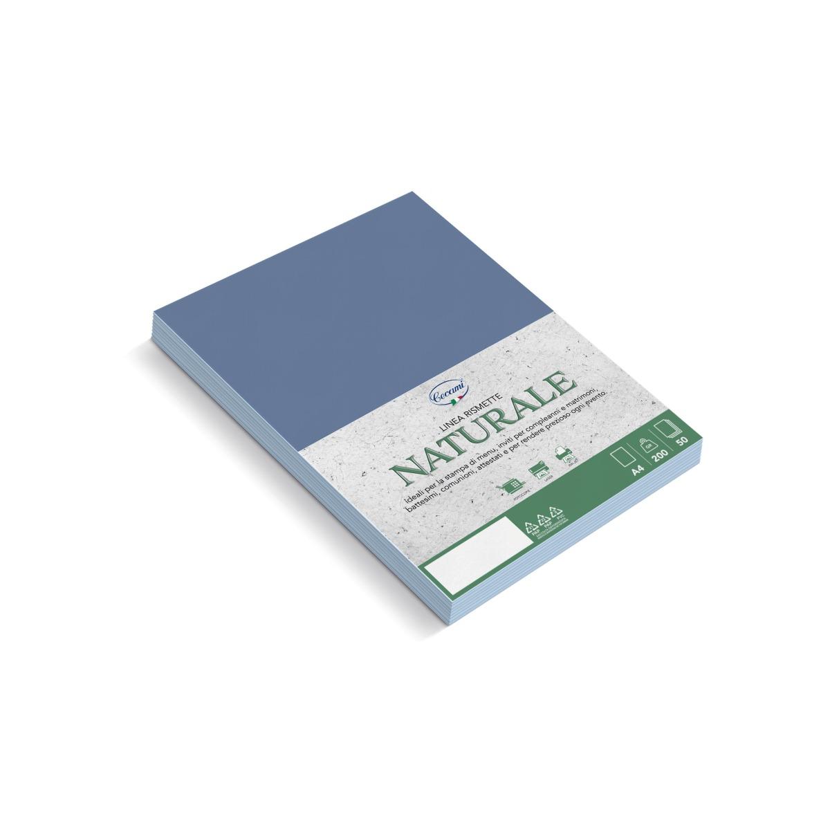 Blister 50 cartoncini a4 acqua gr250