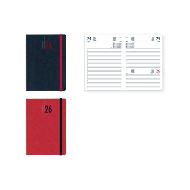 AGENDA GIORNALIERA 15x21 C/ELASTICO SAB. E DOM. ABBINATI