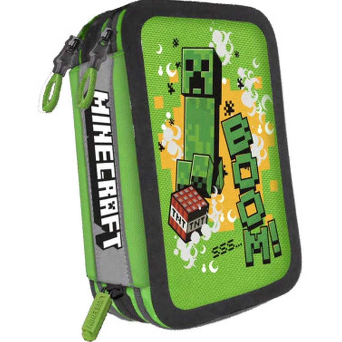 Astuccio 3 zip jolly minecraft 24