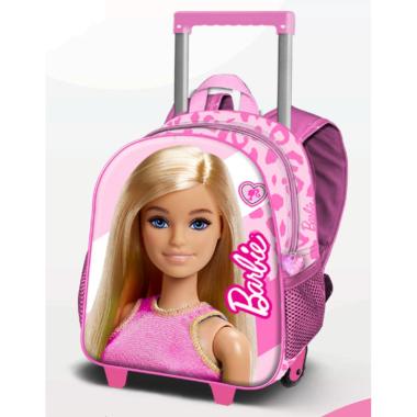 Zaino trolley asilo barbie fashion 3d