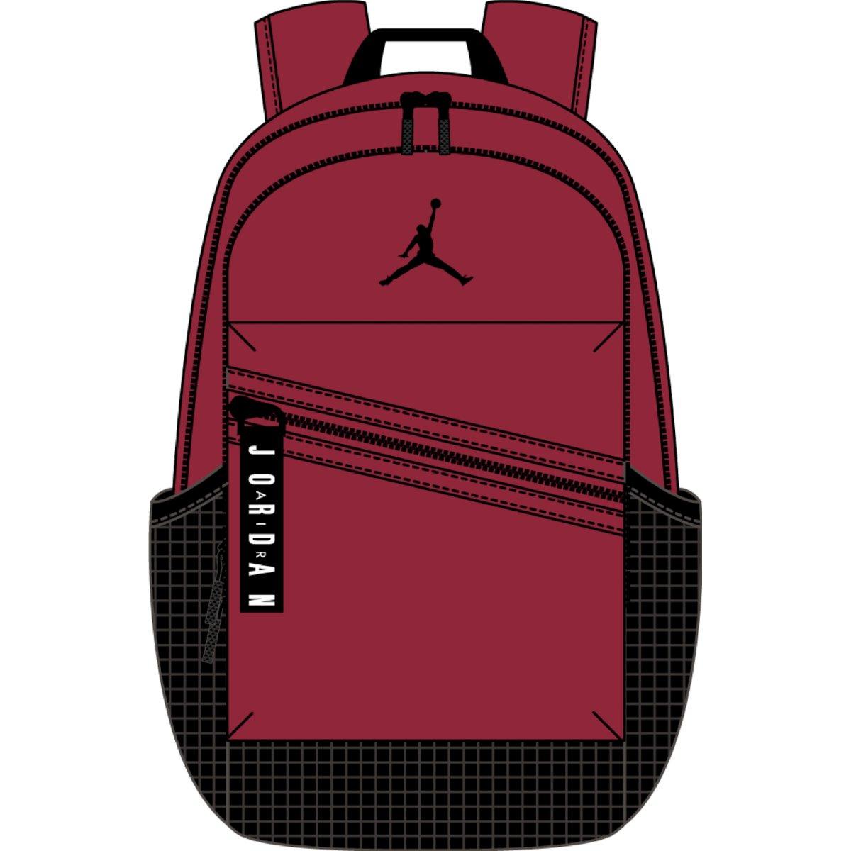 Zaino jordan air patrol pack gym red