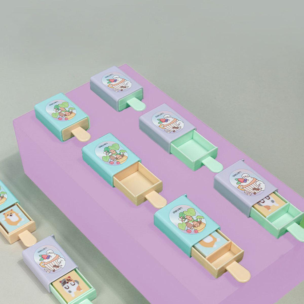 Display 12 gomme a scomparsa deli