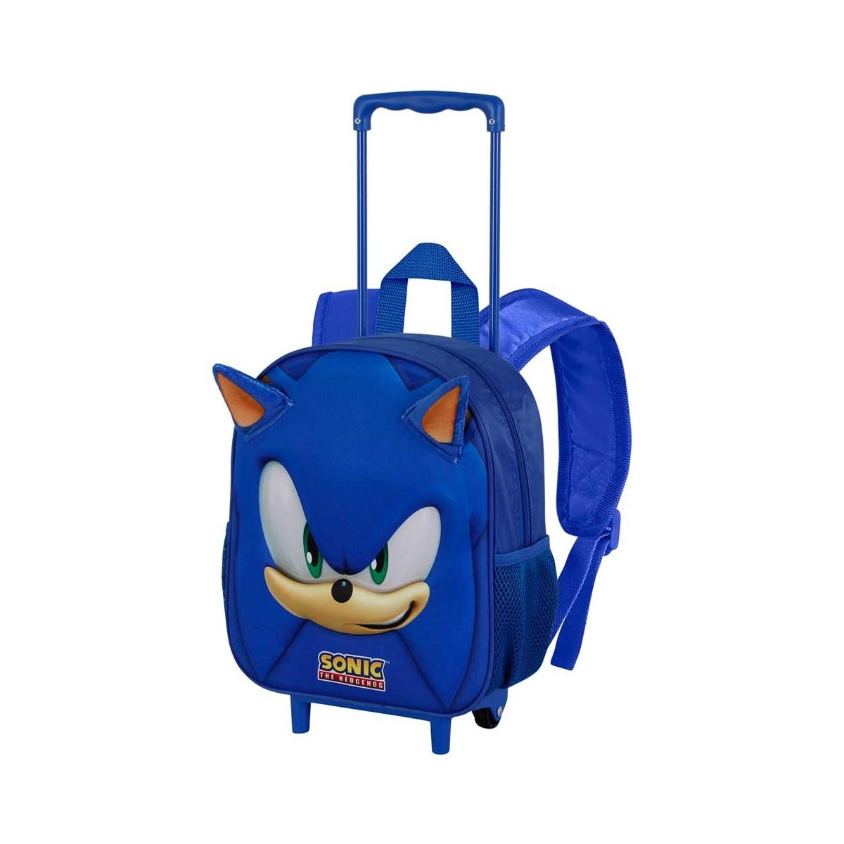 Zaino trolley asilo sonic 3d