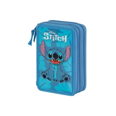 Astuccio 3 zip lilo & stitch 3d