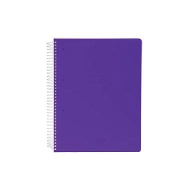 Quaderno spiralato forato ppl a5 72fg 1r