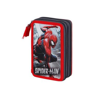 Asuccio 2 scomparti spiderman 3d plumier