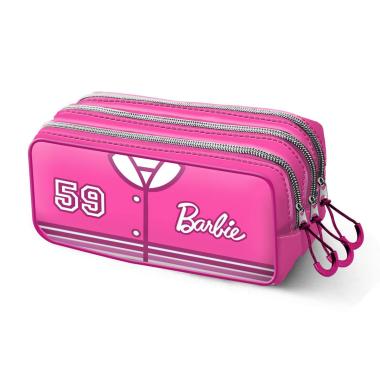 Astuccio 2 scomparti barbie 3d varsity