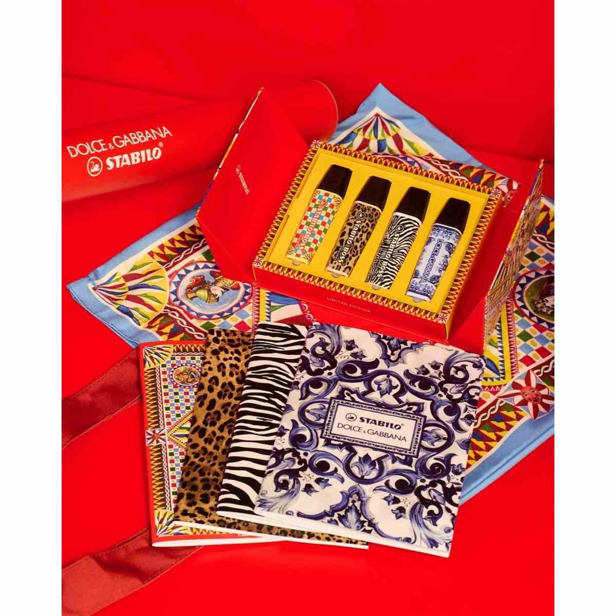 Esp. da terra 18 cofanetti stabilo boss  limited edition d&g