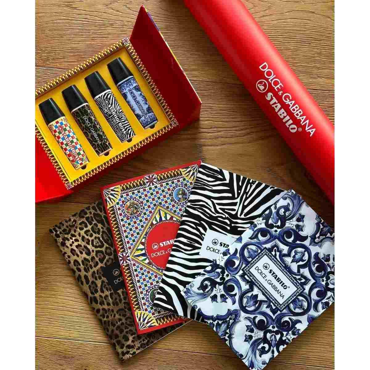 Esp. da terra 18 cofanetti stabilo boss  limited edition d&g