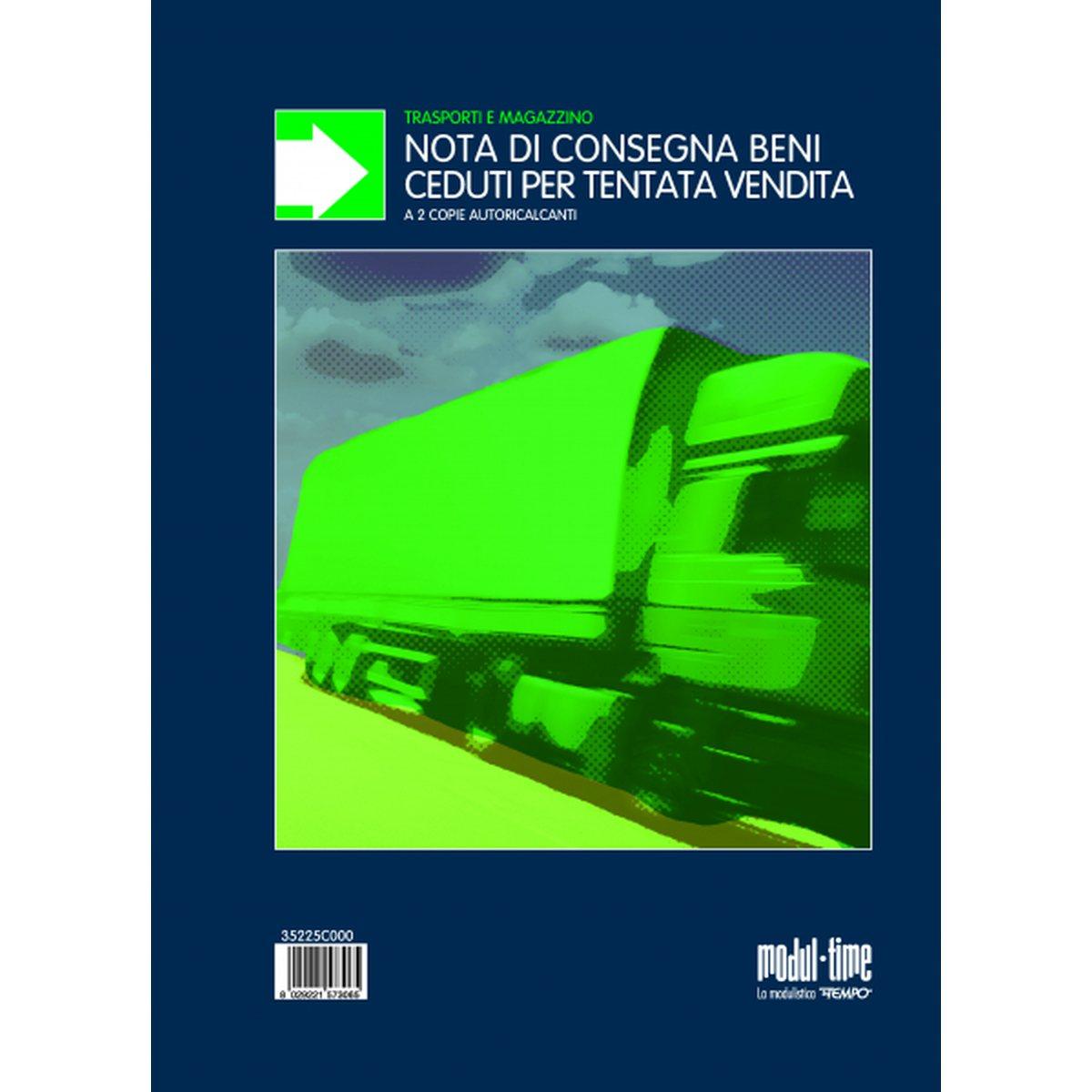 Blocco nota di consegna per tentata vendita 50x2 aut.