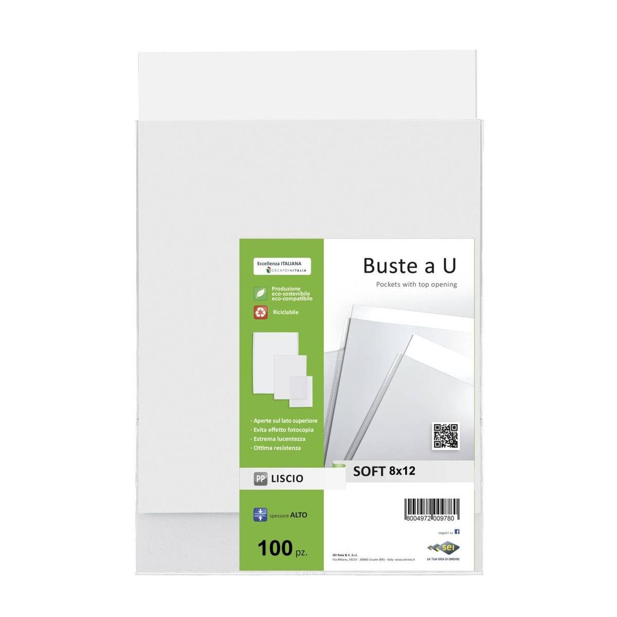 Buste soft 8x12 cf100