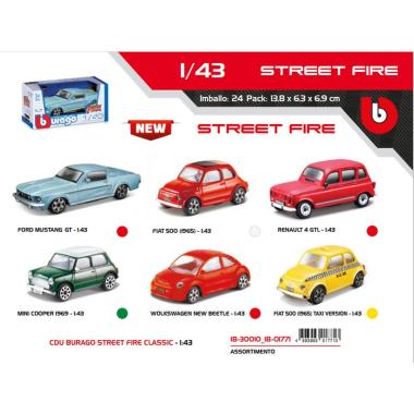 Ass street fire burago 1:43 classic