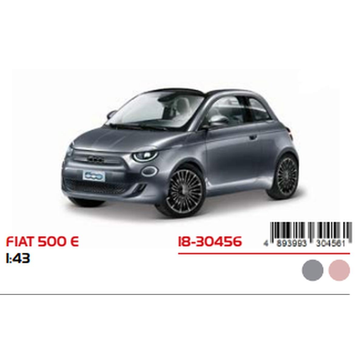 Ass burago fiat 500e 1:43