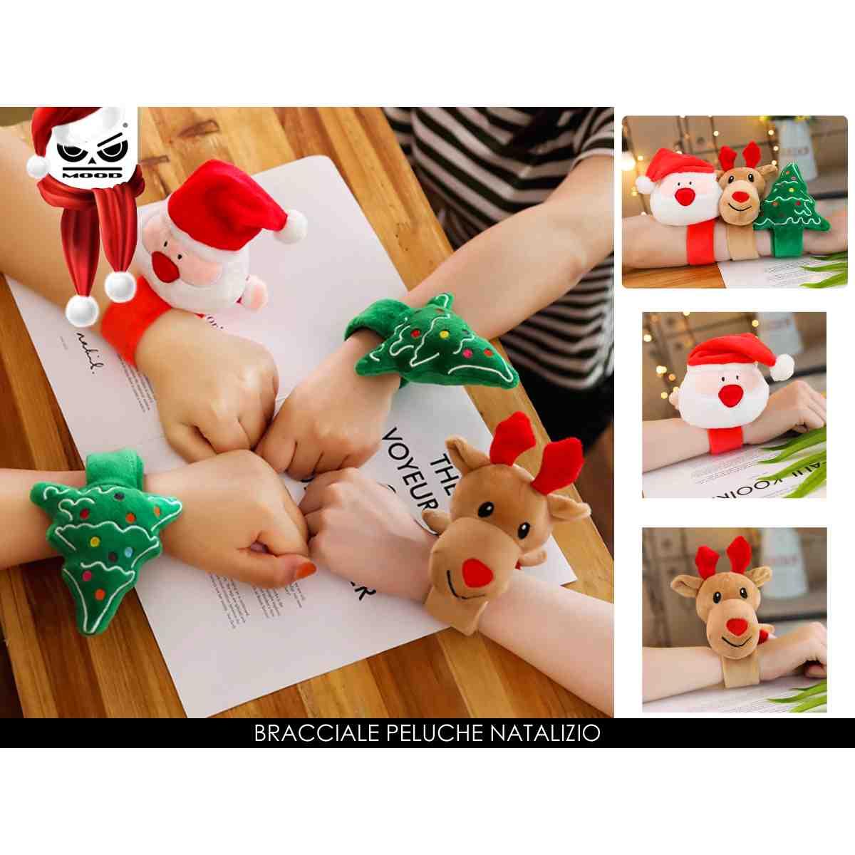 Peluche bracciale natalizio
