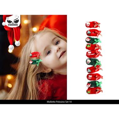 Bijoux molletta pelosina natale set 2 pz