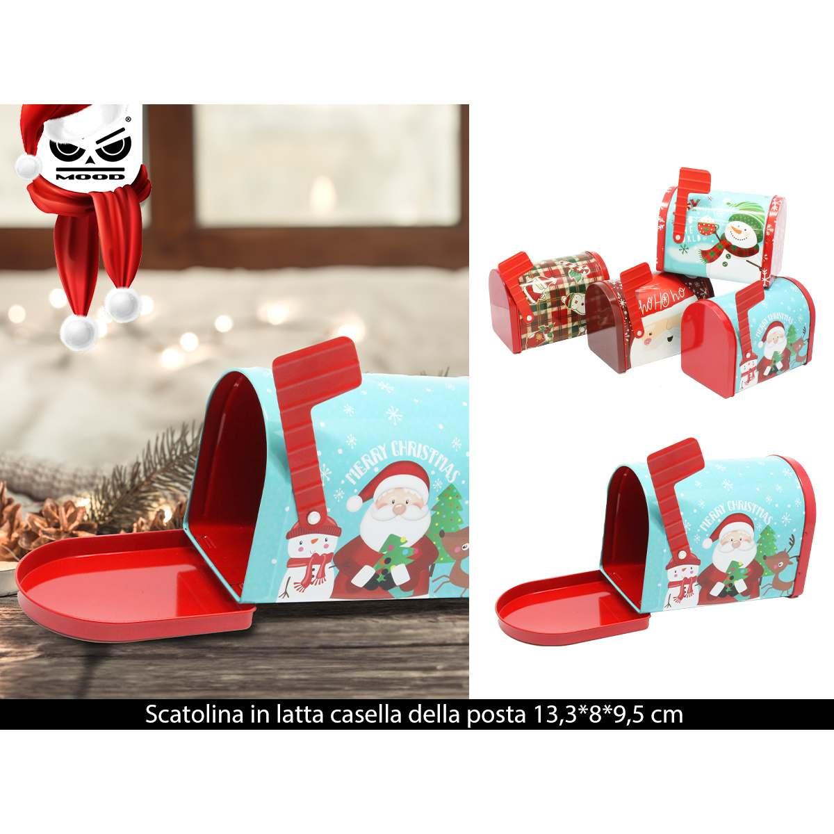 Scatola in latta casella della posta