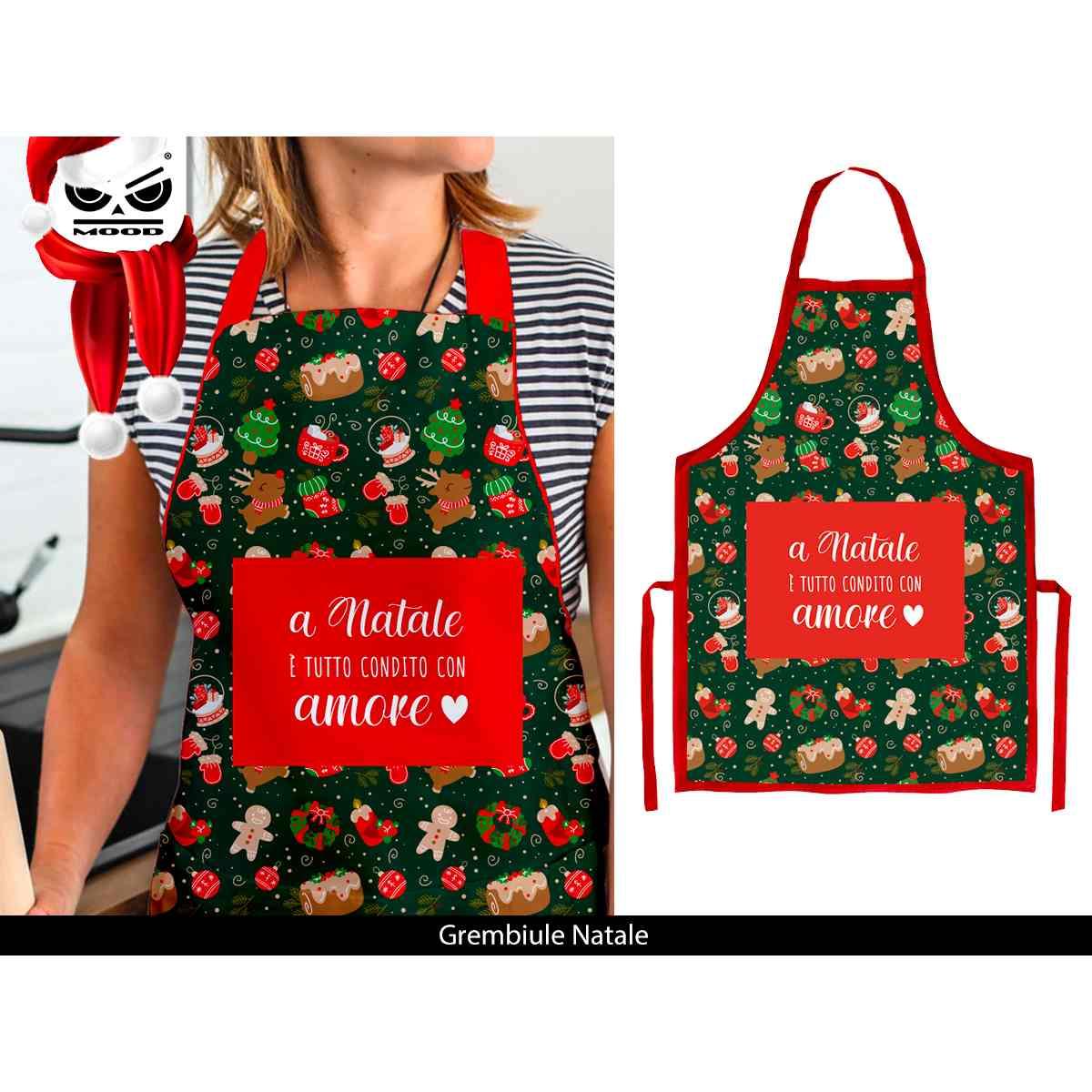 Cooking mood grembiule natale