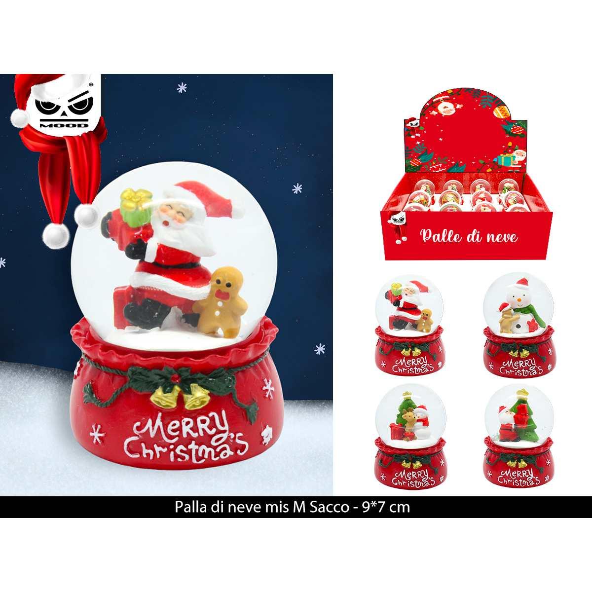 Palla di neve mis m sacco