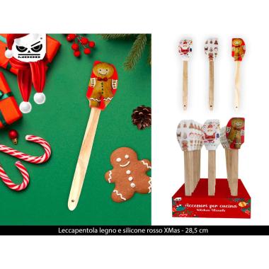 Cooking mood leccapentola legno e silicone xmas