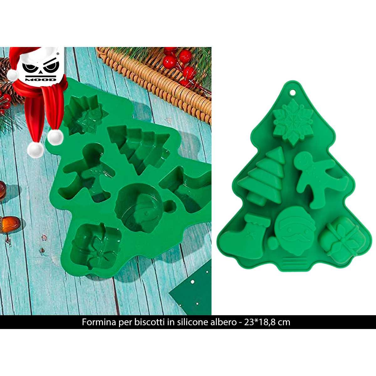Cooking mood formina per biscotti  in silicone a forma di albero
