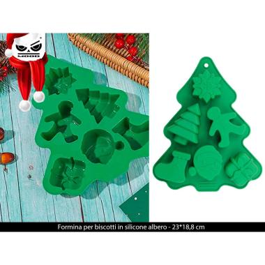 Cooking mood formina per biscotti  in silicone a forma di albero