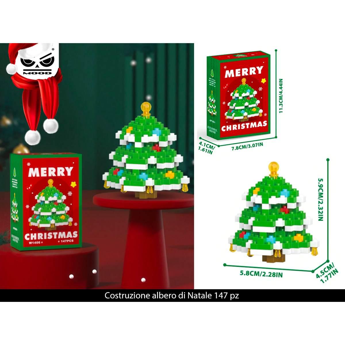 Costruzione albero di natale 147 pz
