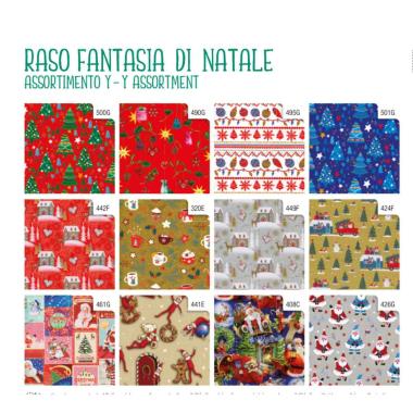 Carta regalo raso rotolino da 70cm x2mt ass.y