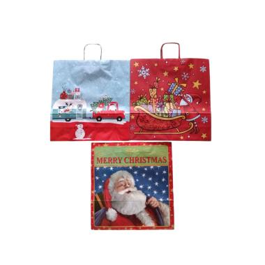 Shopper cordoncino 46x16x49 ass fantasia nat cf25