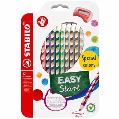 Stabilo pastelli easy color 12 pz