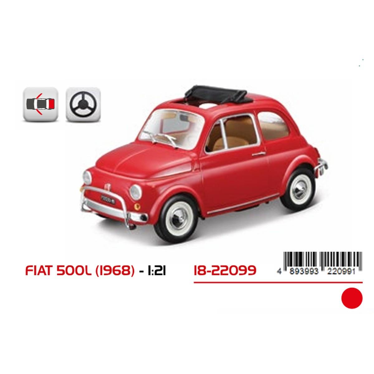 Burago fiat 500l 1968 1:21