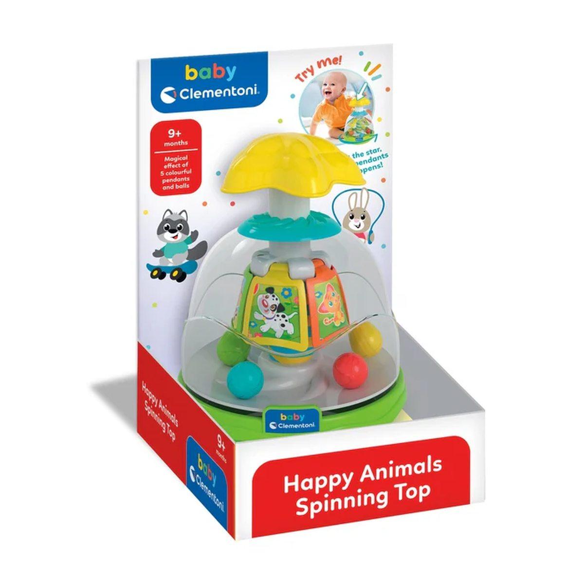 Happy friends spinning top (int) -k-
