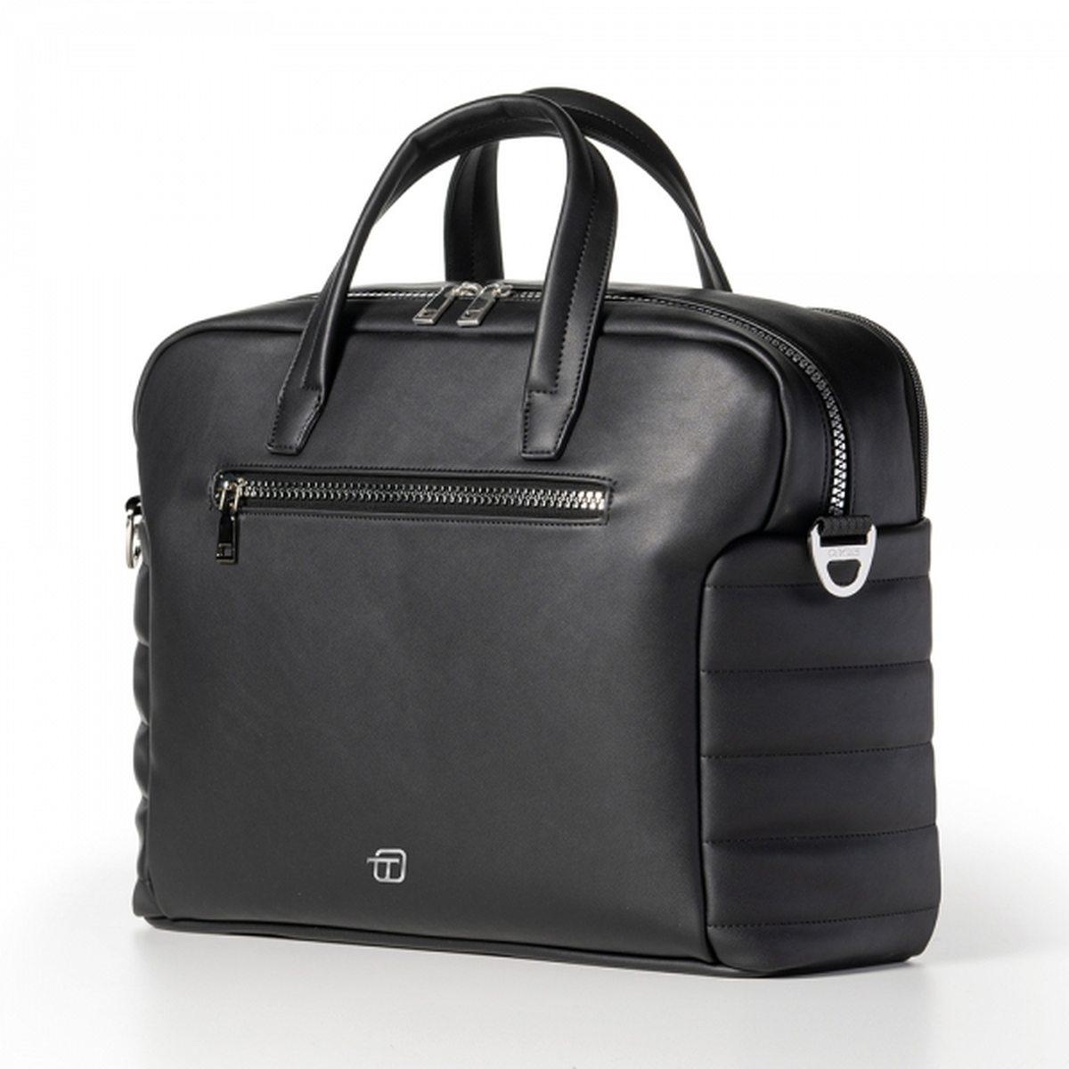 Borsa business bag 2 manici similpelle nero grafite