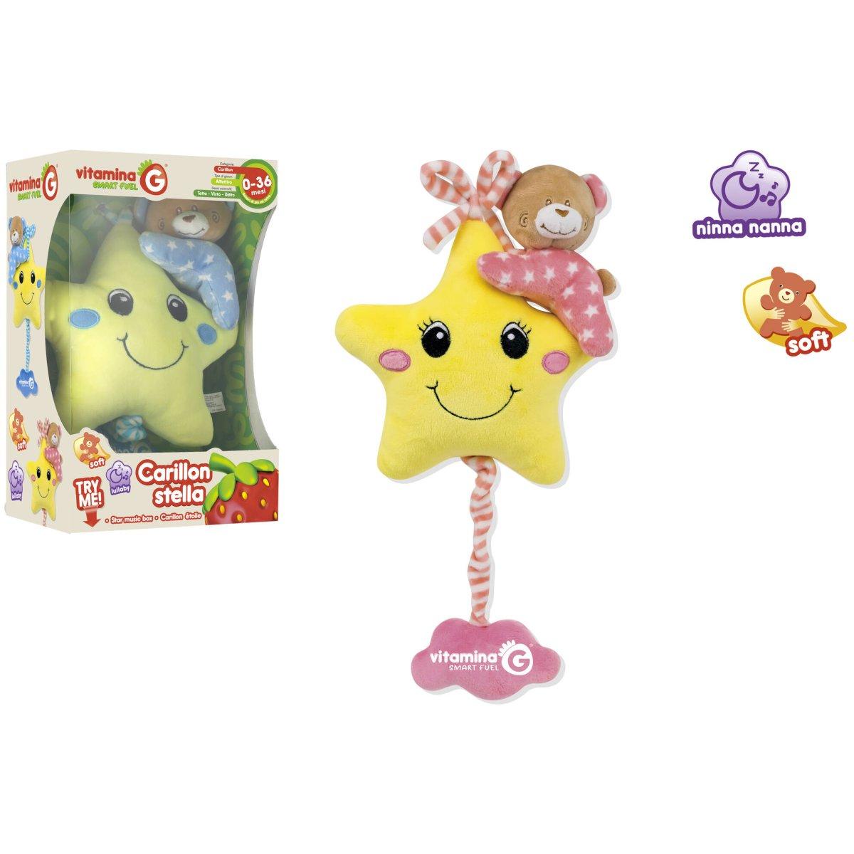 Carillon stella cm. 18x15 c/orsetto try me 2 ass.