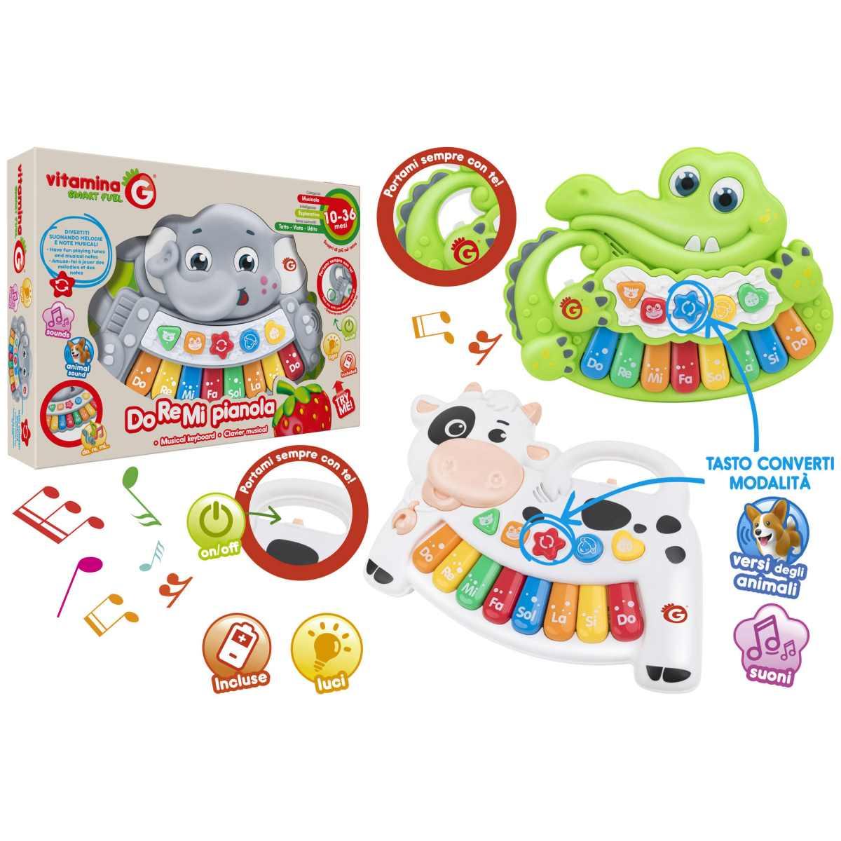 B/o musicali animali c/luci/suoni/musiche try me