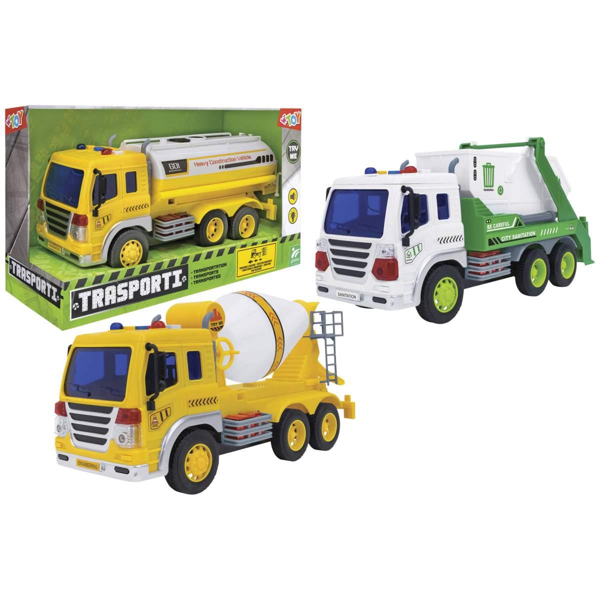 Camion a frizione b/o c/luci/suoni try me 3 ass