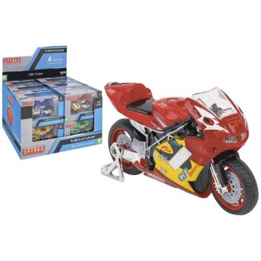 Moto die cast 1:18 12pz d/b 2mod. 2 col.
