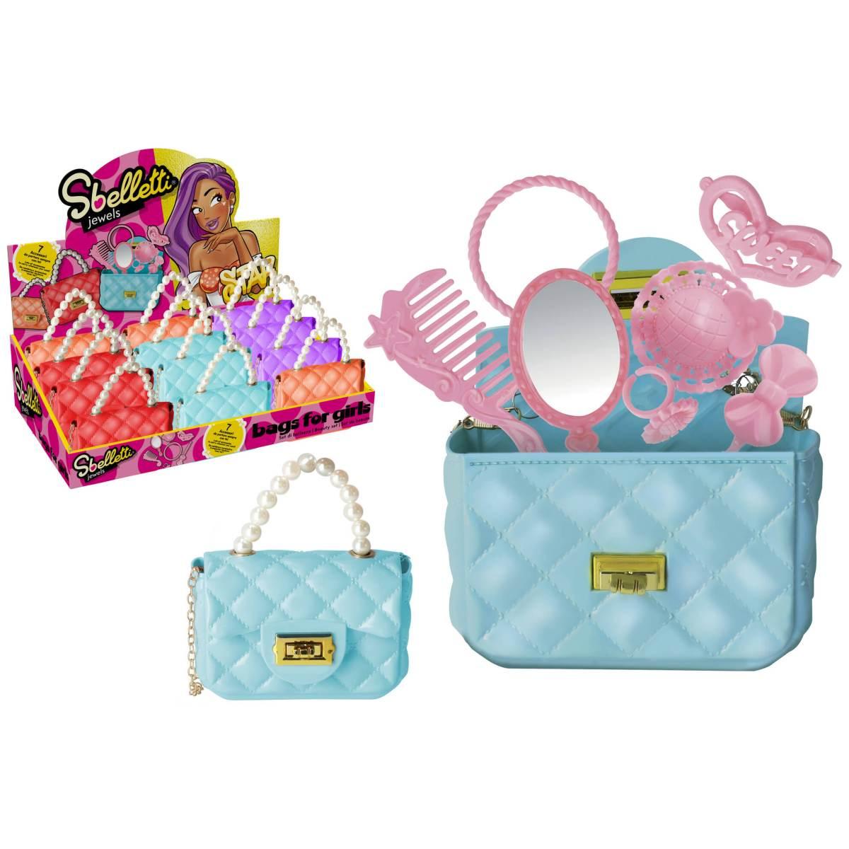 Borsetta c/acc bellezza 4 col 12pz d/box