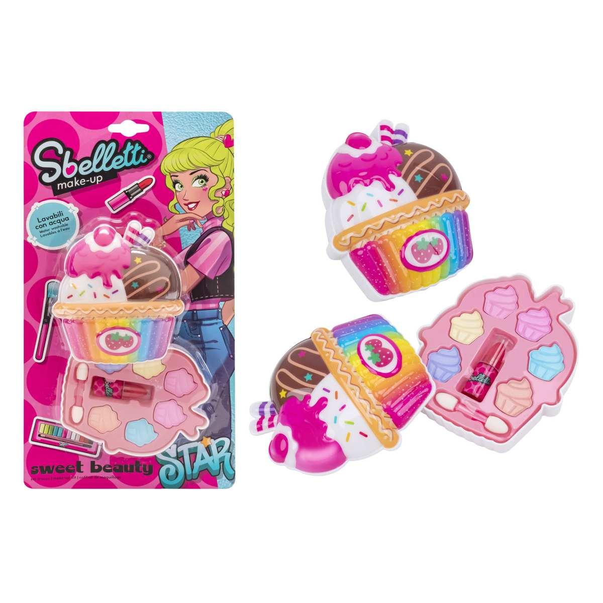 Cofanetto trucchi coppetta gelato 1 livello