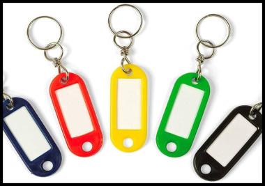 Portachiavi c/targhetta cf6