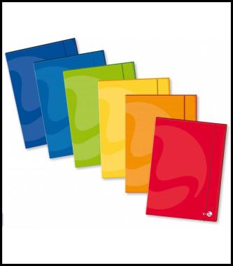 Cartelle con elastico 25x35 colors