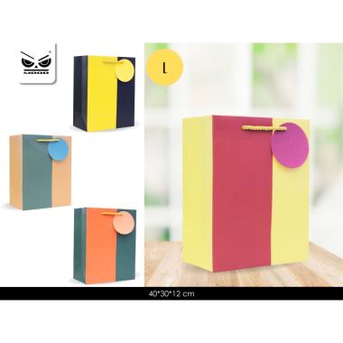 Sacchetto bicolor mis. l