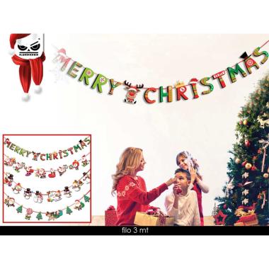 Festone sagomato xmas